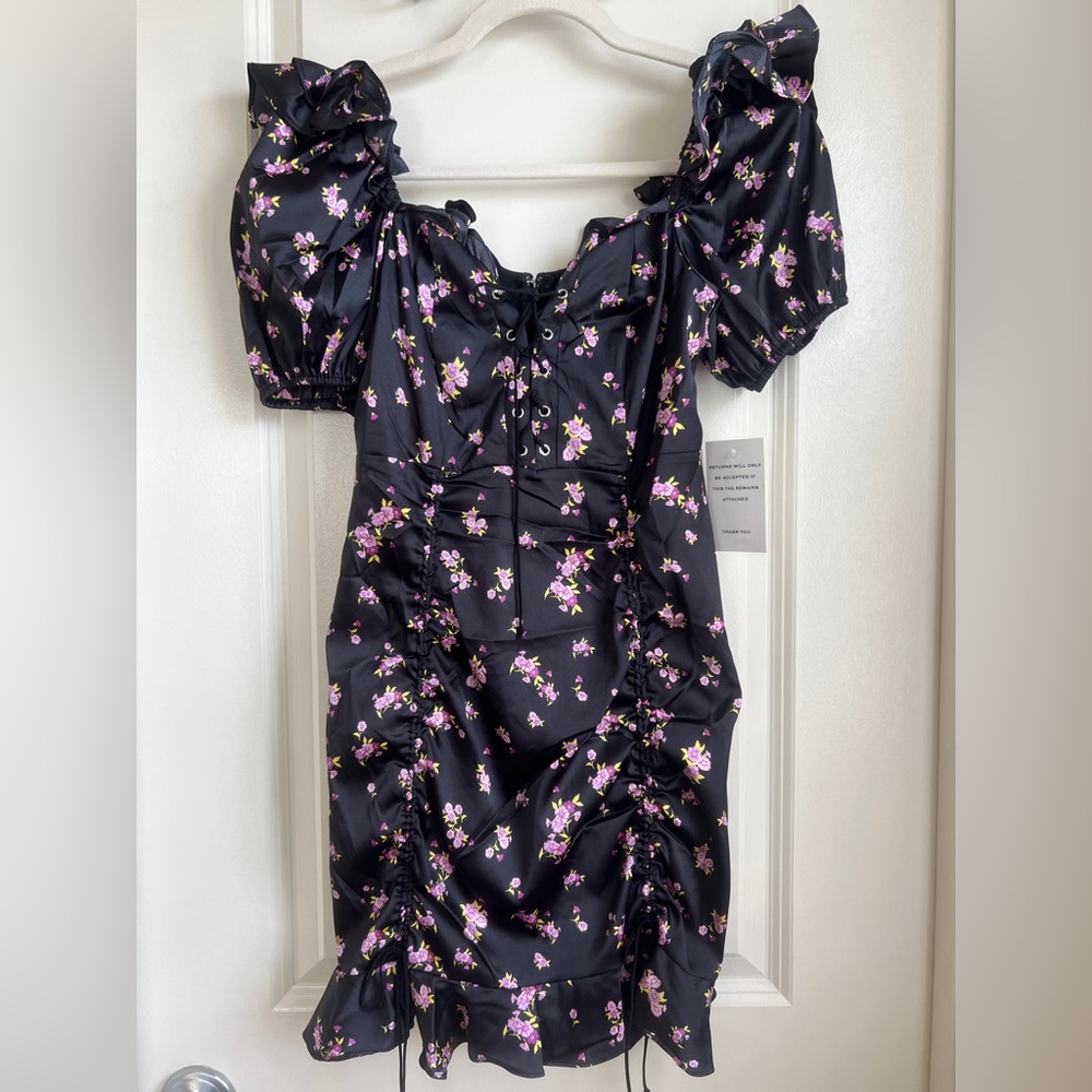 For Love & Lemons floral minidress NEW WITH TAGS :)